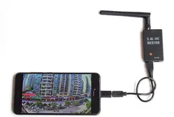 Карманный FPV USV OTG 5,8G фото UVC приемник мобильный телефон дисплей FPV гоночный Дрон