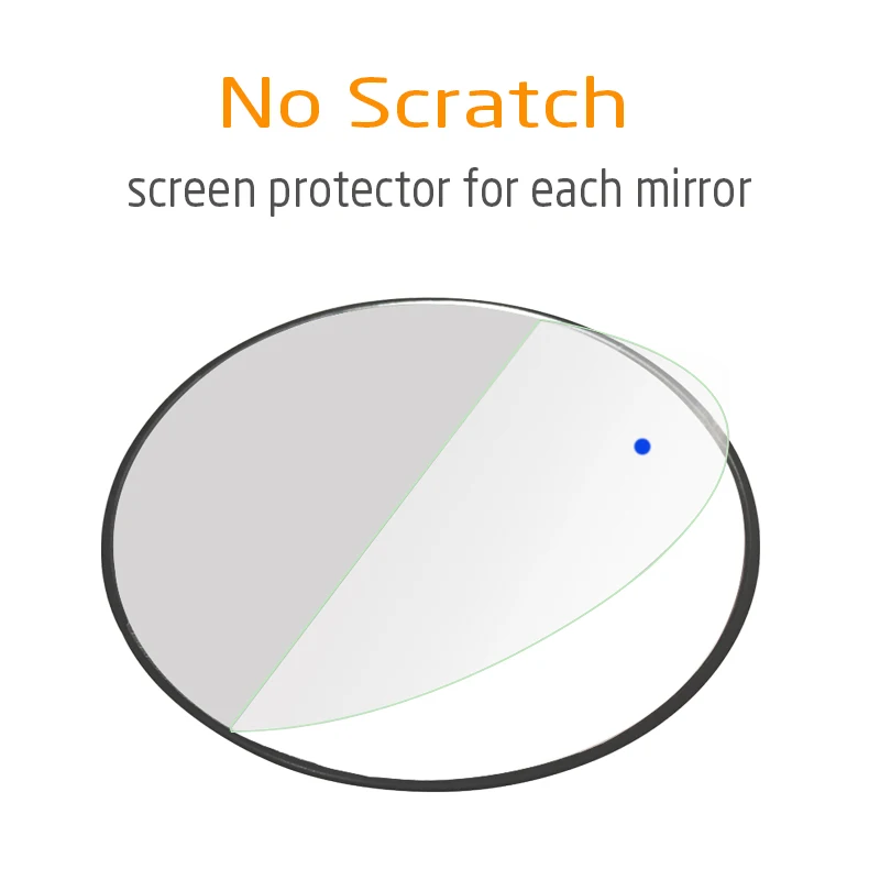 Car Safety View Back Seat Mirror Baby Car Mirror Children Facing Rear Ward Infant Care Square Safety Kids Monitor 17*17cm