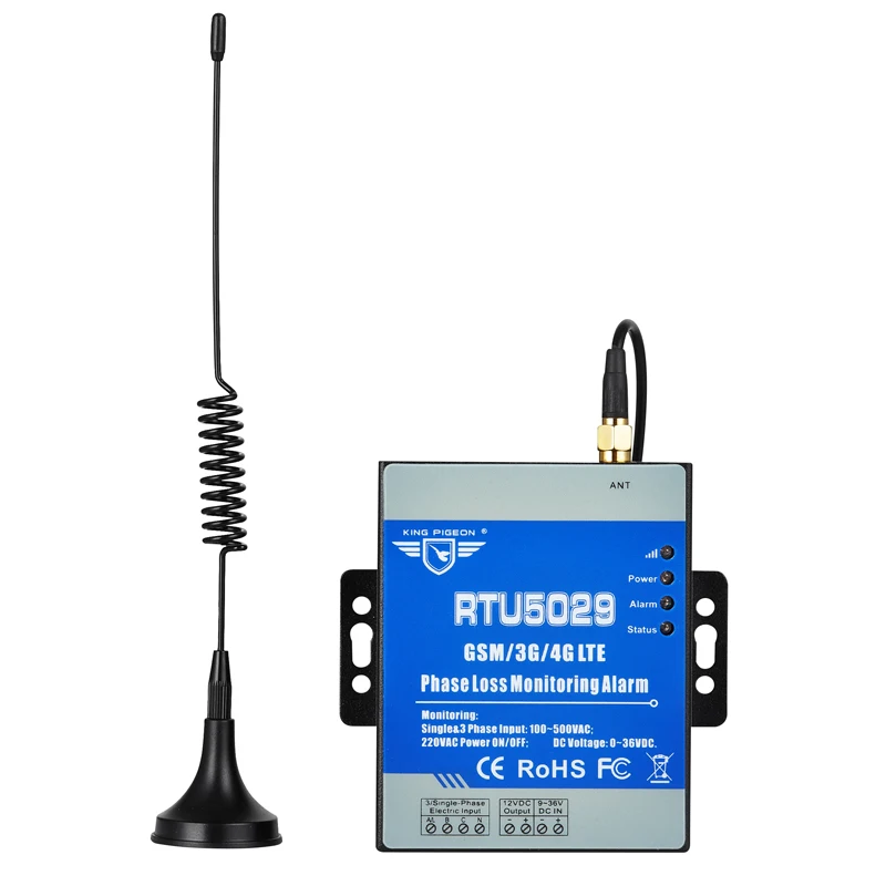 Single Phase Loss Monitoring Alarm System AC Power status monitoring DC Voltage value Measure 0-36VDC RTU5029B | Безопасность и