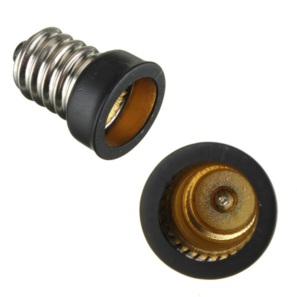 5x E12 Lamp To E14 Socket LED Bulbs Adapter Holder Converter Candelabra