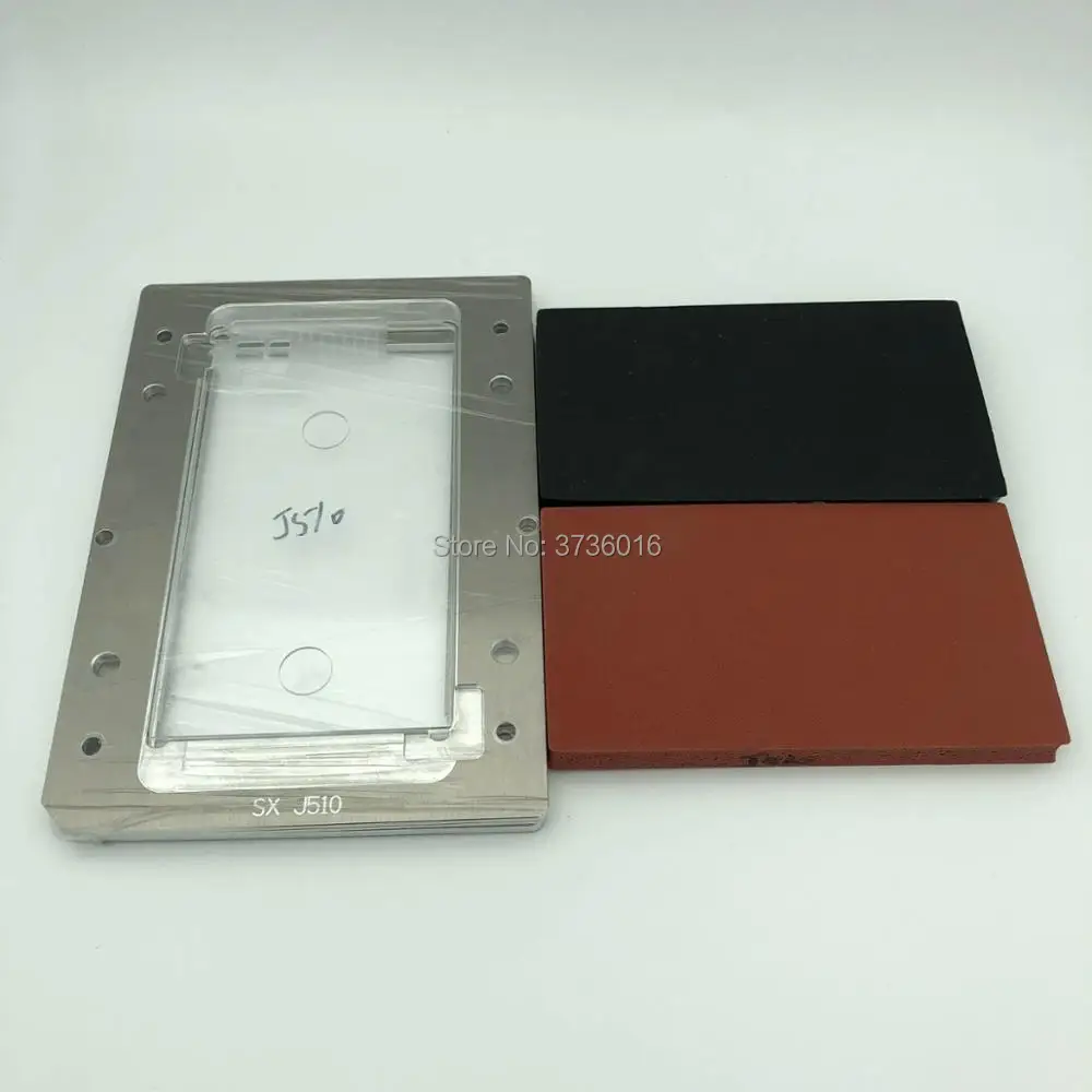 

YMJ glass laminating mold for samsung J510 oca polarizer film lcd fit vacuum laminating for mobile phone repair renovation