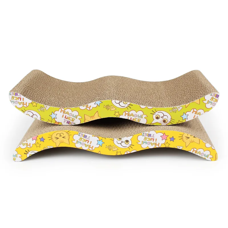 

New Shapped Cat Scratch Board Pad Scratching Posts Kitten Corrugated Paper Pad Cats Toys LXY9 AP15