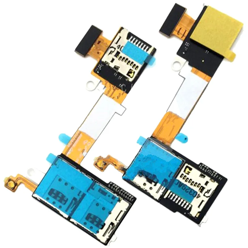 For Sony Xperia M2/D/5/6 Sim Memory card Slot Reader Tray Holder Flex Cable.$ $ Free shipping.SIM Card SD Reader Slot Socket Flex Cable For Sony Xperia M2 D D D $ + $ shipping.Replacement SIM&SD Card Holder Socket Slot Seller Rating: % positive.