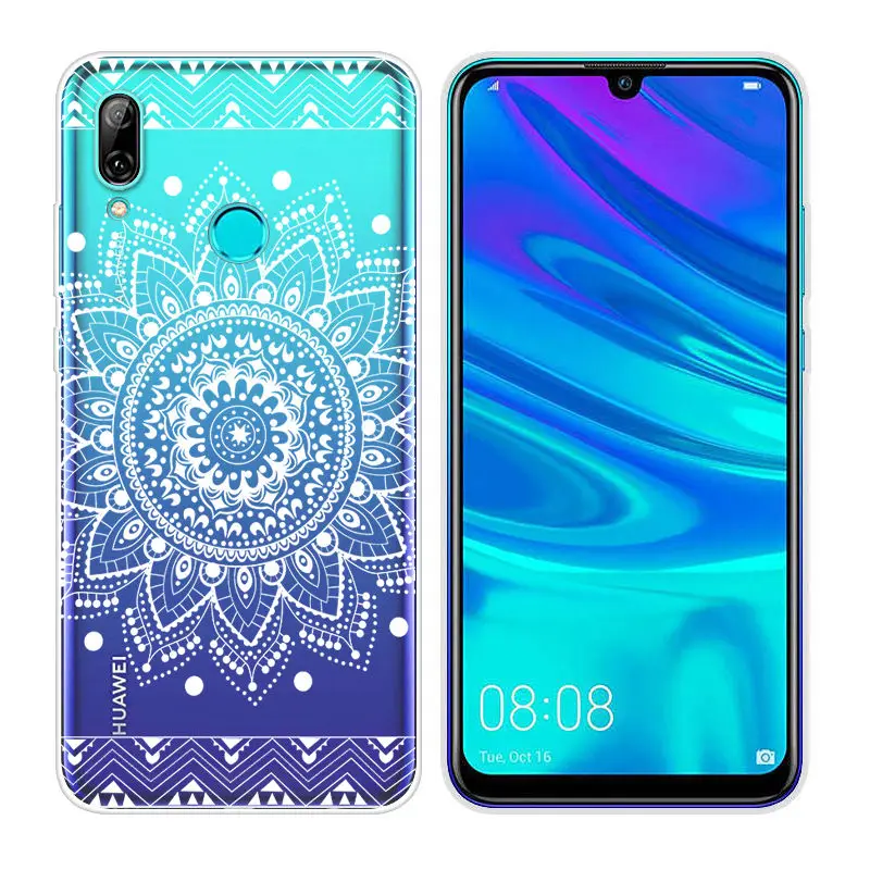 Силиконовые чехлы Arvin для huawei P Smart, мягкий прозрачный ТПУ чехол для телефона P Smart, 6,21 дюймов, чехол с рисунком, сумка