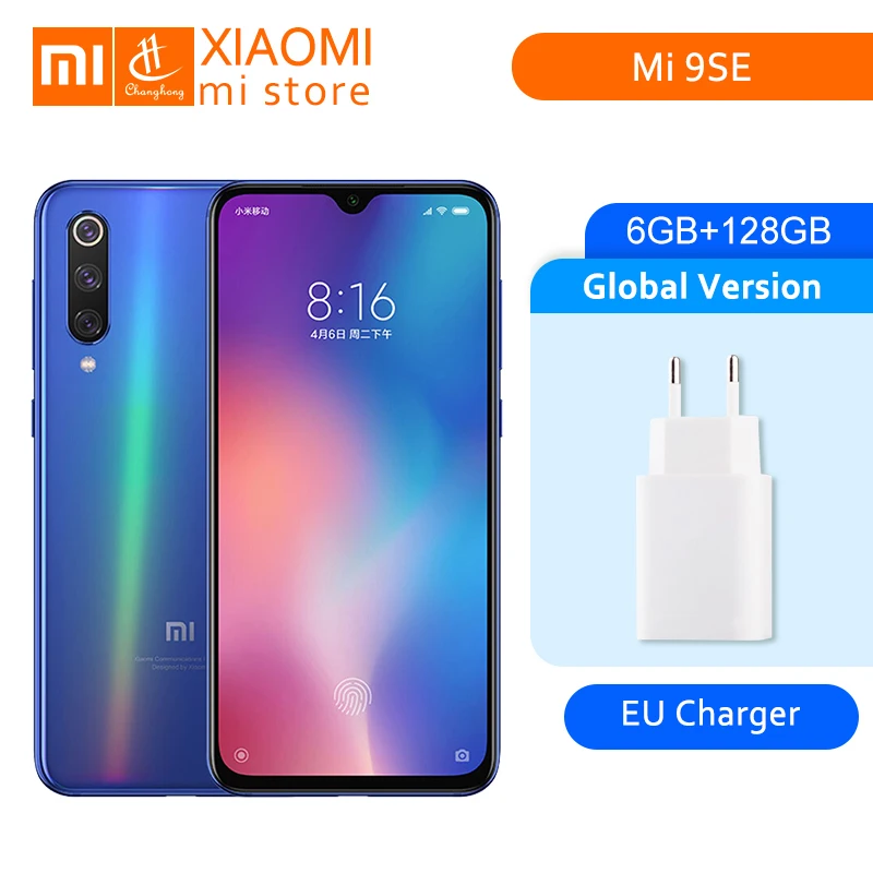 

Global Version Xiaomi Mi 9 SE 6GB 128GB Smartphone Snapdragon 712 5.97'' AMOLED FHD Display 48MP Triple Camera Mi9 SE