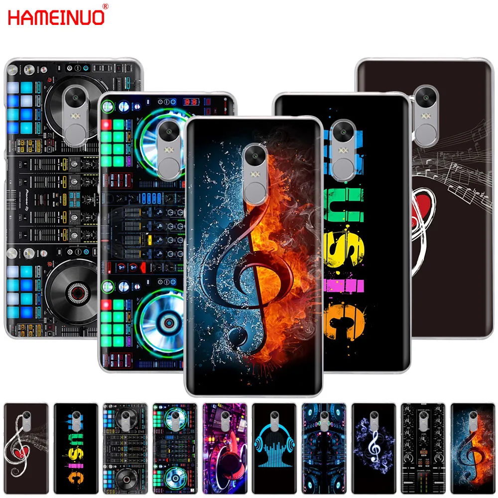 HAMEINUO ddj dj music Cover phone Case for Xiaomi redmi 5 4 1 1s 2 3 3s pro PLUS note 4X 4A 5A | Мобильные телефоны и