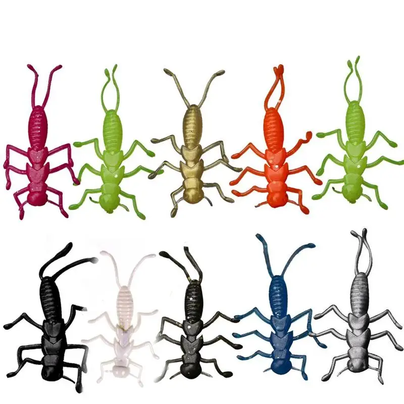 

20pcs Insect Bait Lure Realistic Mayfly Nymph Fly Tying Material Mayfly Skin Trout Fly Insect Fishing Bait
