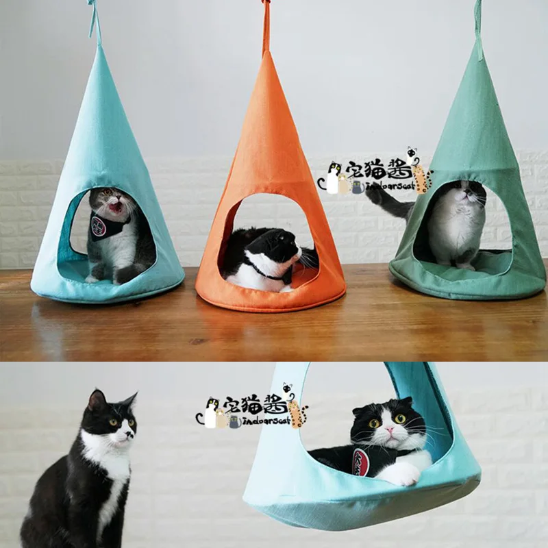 

Yorkshire Terrier Cat Hammock Hanging Nest Cat Breathable Bed Pet Nest Pet French Bulldog Dog Bed