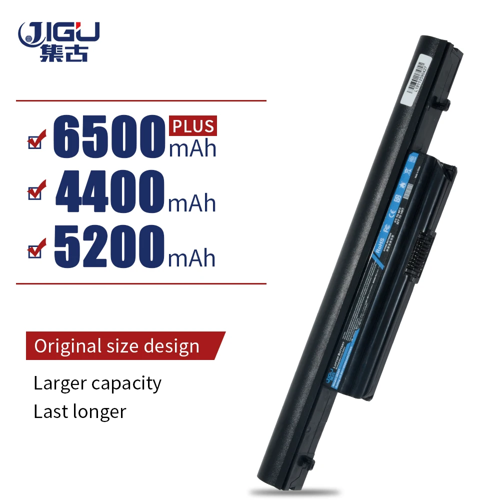 JIGU 6 ячеек AK.006BT.082 LC.BTP00.119 AS10B7E Аккумулятор для ноутбука Acer Aspire 3820T 4553 4745 4745Z 5745 4820T 5820G
