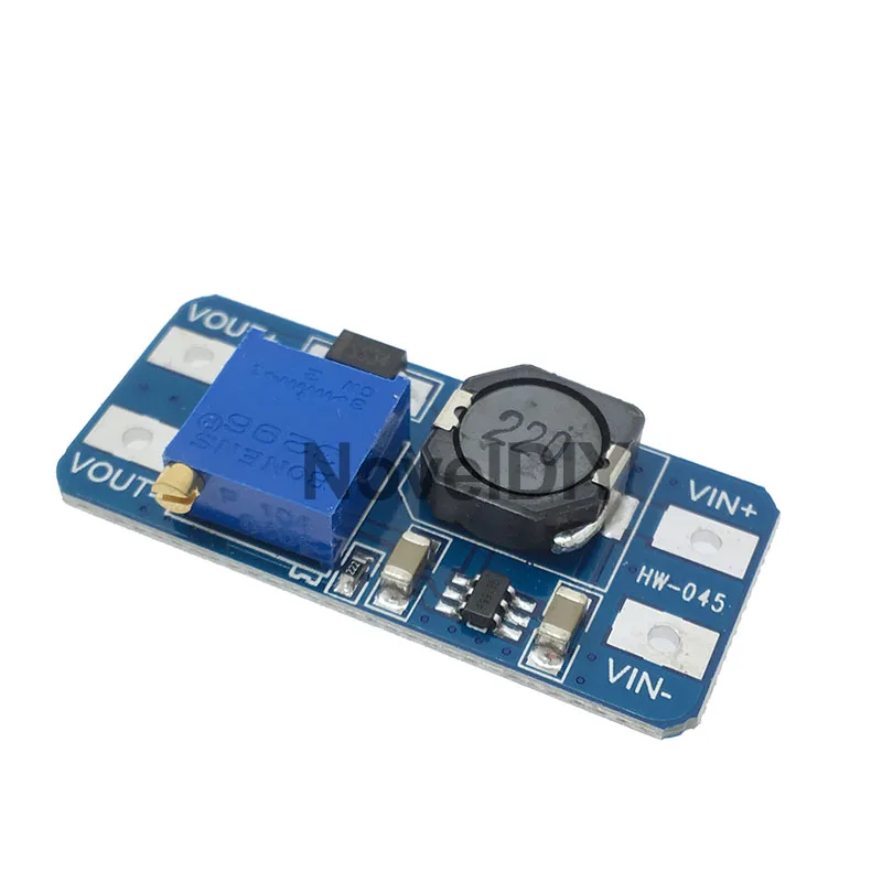 Регулируемая плата преобразователя для Arduino Повышающий Модуль питания MT3608