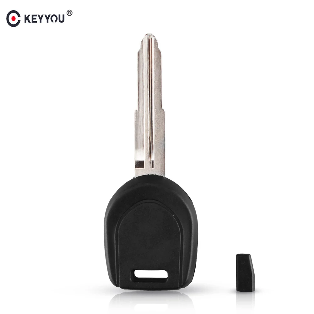 

KEYYOU Transponder ID46 Chip Car Remote Key Case Shell For Mitsubishi Shogun Pajero Montero Triton Colt Mirage Left Blade