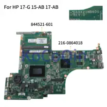 Материнская плата ноутбука KoCoQin для hp 17-G 17T-G 17-AB материнская плата 844521-001 844521-601 DA0X21MB6D0 AMD 216-0864018