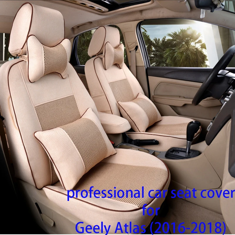 

Legua Car Seat Cover Set for Geely Atlas (2016-2018)Water-proof Car Seat Protector Interior Accessories Soft Mat Car Style Seat
