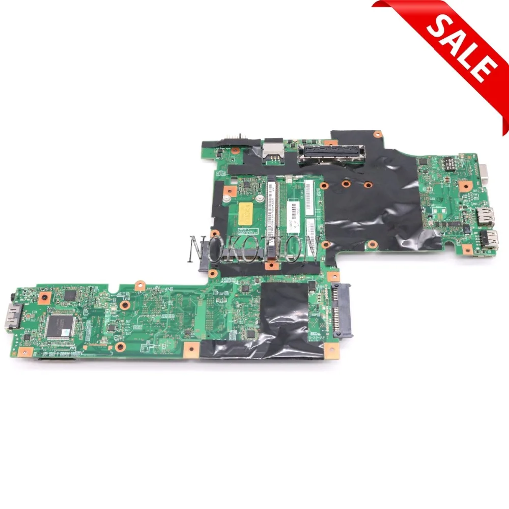 Материнская плата NOKOTION 48.4FZ10.031 FRU 75Y4068 для ноутбука Lenovo thinkpad T410 T410i материнская QM57