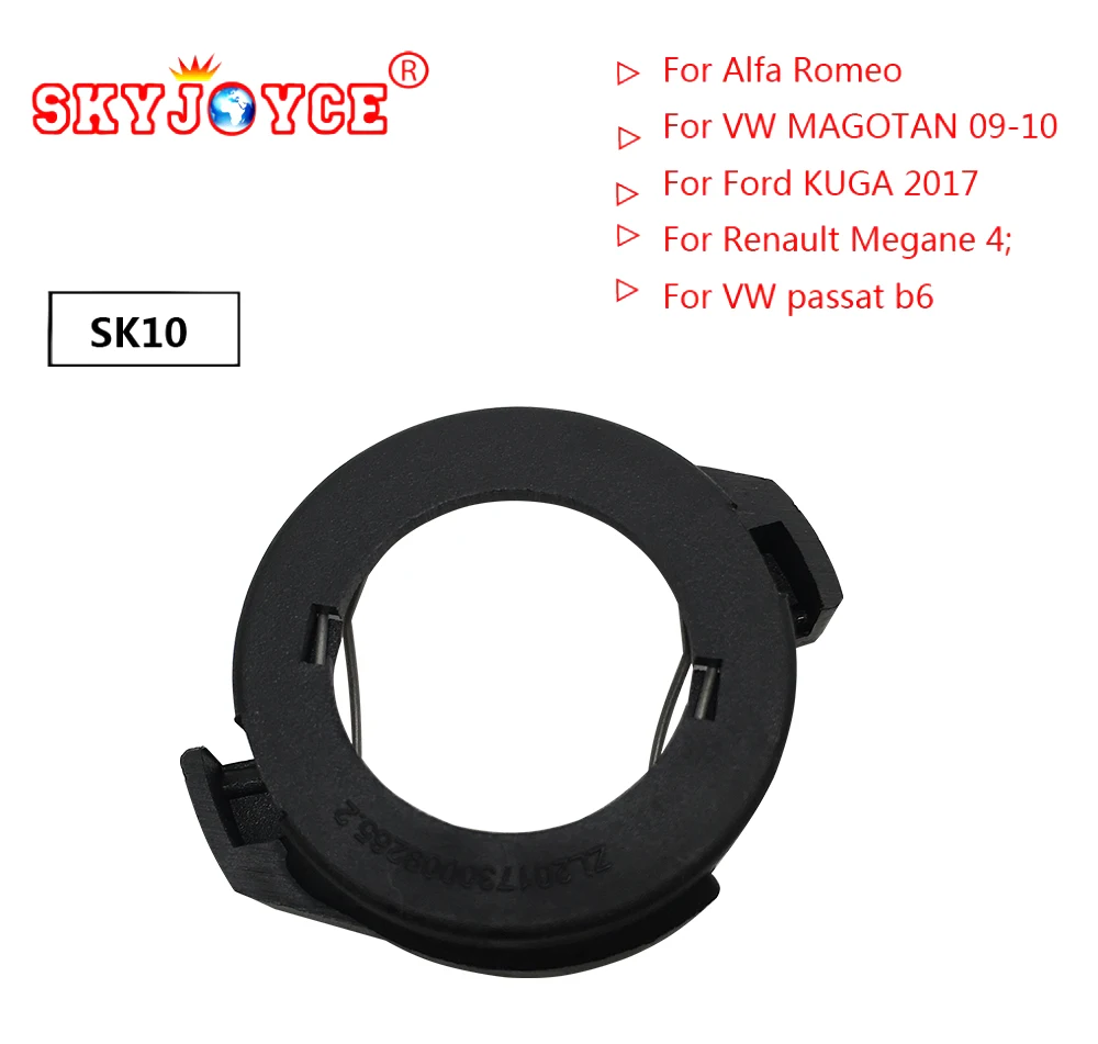 SKYJOYCE 10-100PC Adapter Car Led Headlight Auto Led Headlamp Light Bulb H7 Adaptor Holder Base H1 connector led car lamp holder  (3)