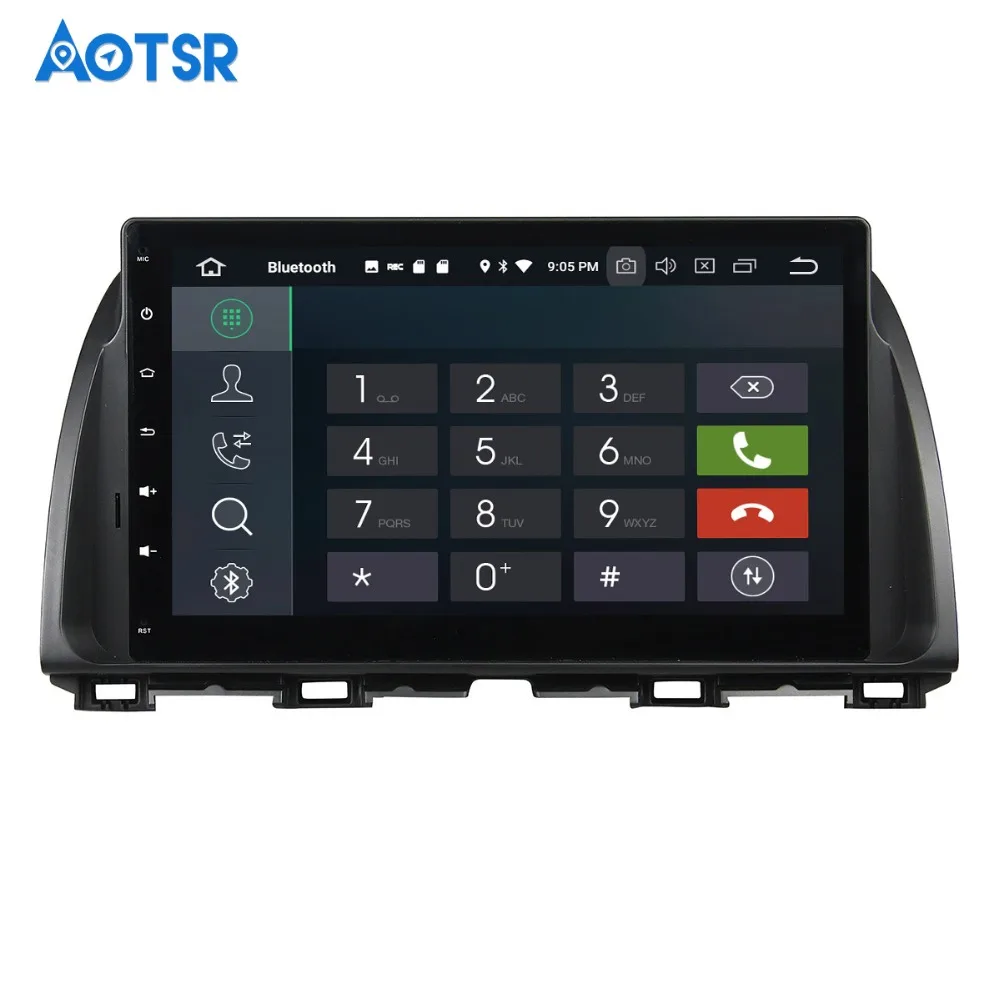 Top IPS Android 8.0 8 Core 4GB+32GB Car DVD Player GPS Glonass Map Radio WIFI 4G Bluetooth 4.0 For Mazda ATENZA CX-5 CX5 2012-2015 2