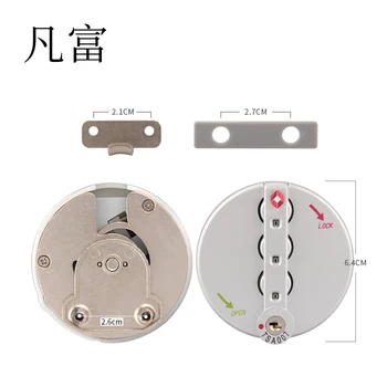 

TAS 3 Digit Combination travel lock high quality password custom code Lock number combination Suitcase Padlock Code Locks