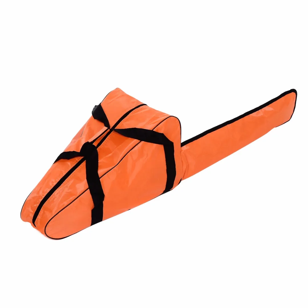 Mayitr Chainsaw Carrying Bag Case Oxford Fabric Chain Saw Protective Holdall Fit For 12'' / 14'' / 16'' Chainsaws Orange