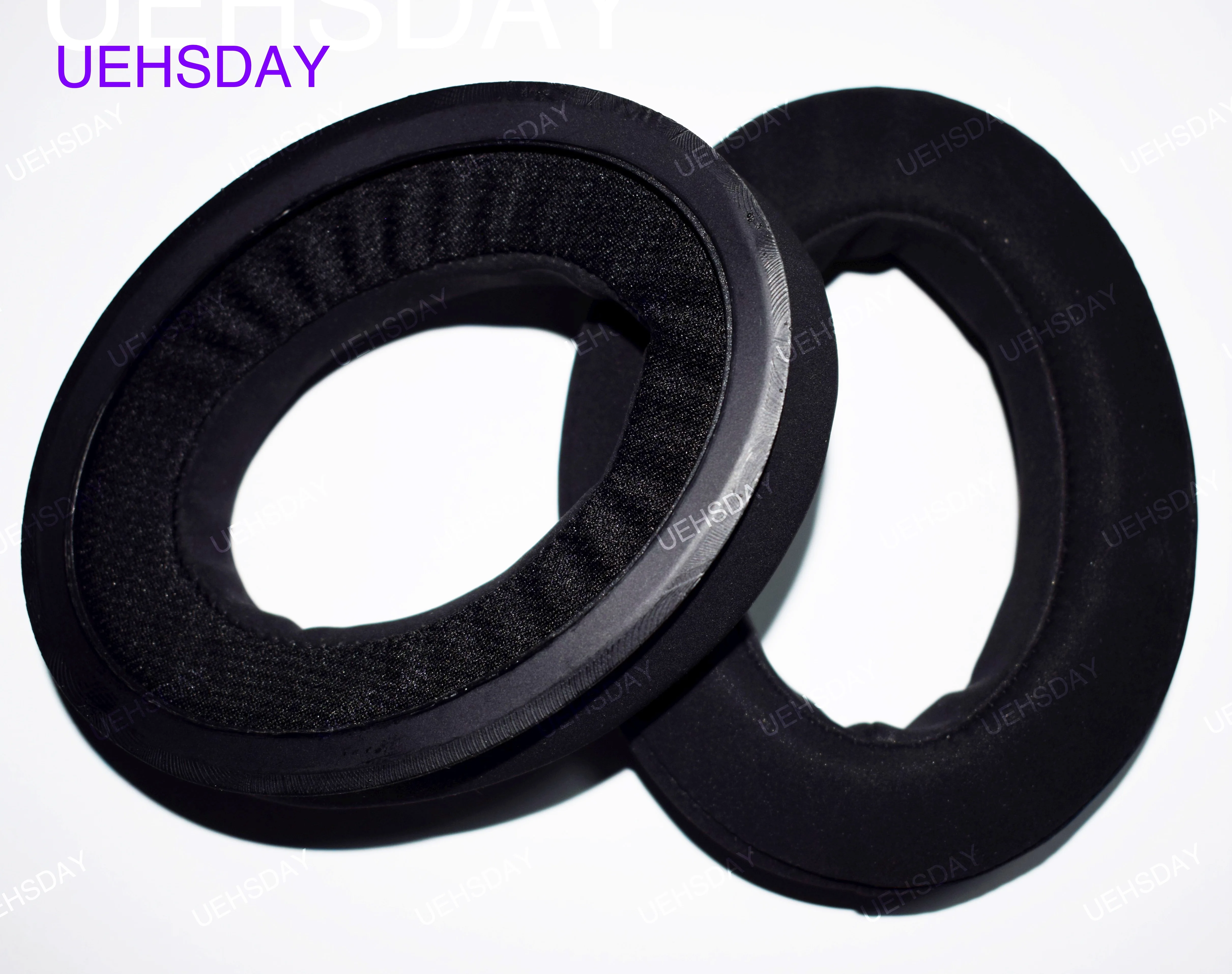 

Black Replacement Ear Pad Earpads Cushion For Sennheiser HD 598 HD598 CS HD599 569 Headphones With Free Rotate Cable Clip