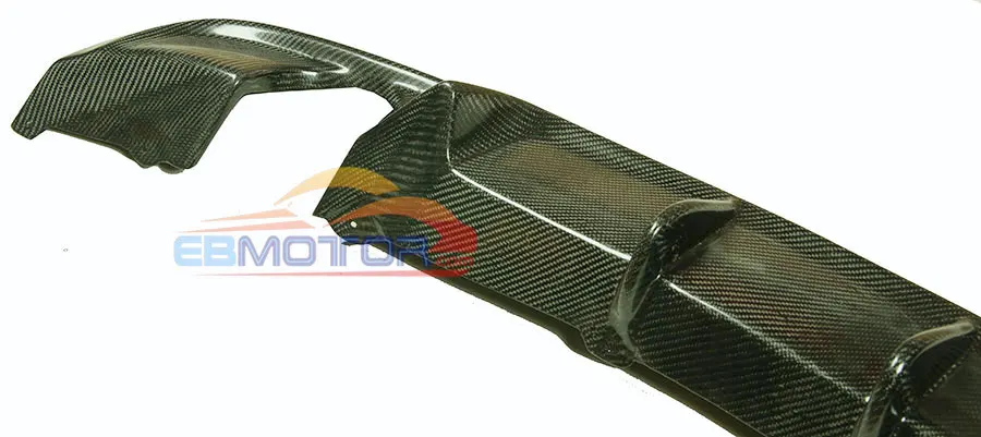 Big Fins Real Carbon Fiber Diffuser For BMW 3-Series 323i 325i 328i 335i Sedan 06-11 B197
