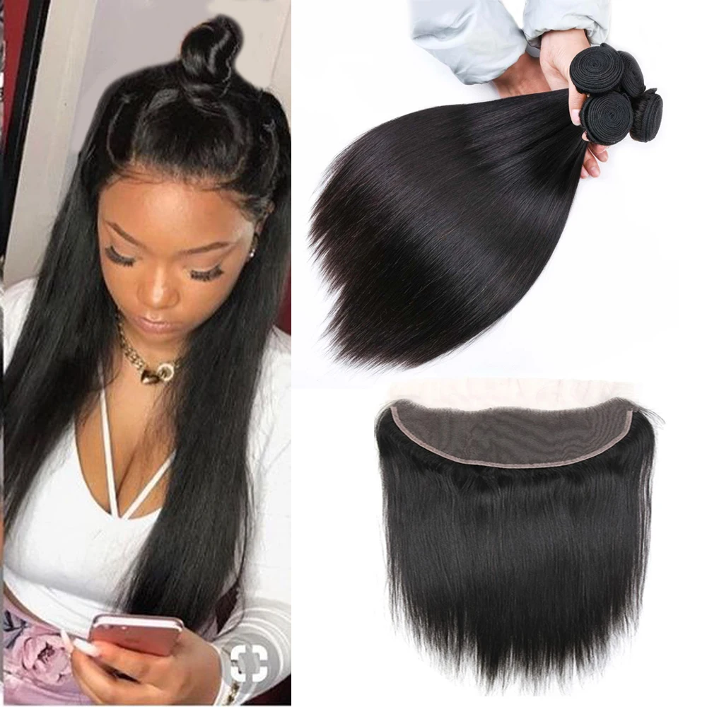 Allrun Brazilian Hair Weave Bundles With Frontal Straight Hair Bundles With Closure Human Hair Bundles With Frontal Non Remy Allrun Brazilian Hair Weave Bundles With Frontal Straight Hair Bundles With Closure Human Hair Bundles With Frontal Non Remy