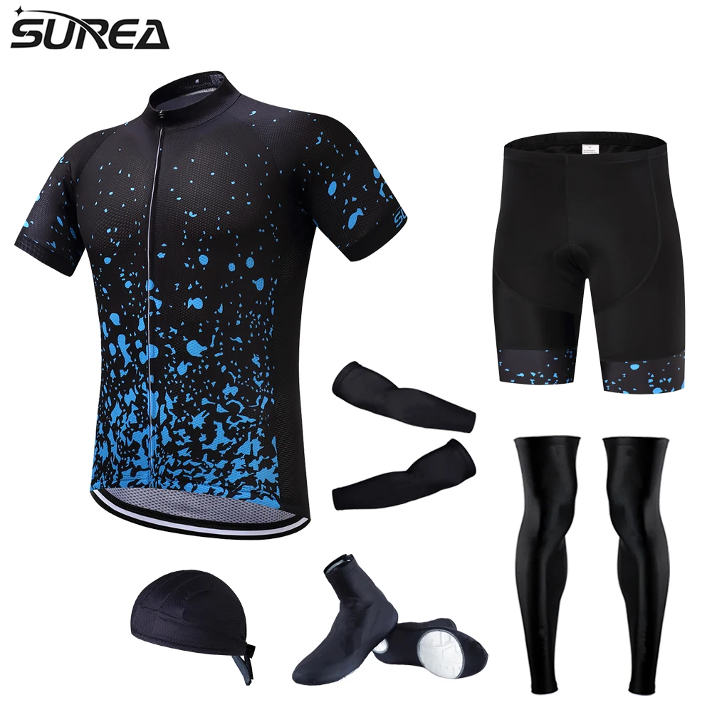 

2017 Sky Blue Ropa Ciclismo Cycling Jersey Full Set Ropa Ciclismo Hombre Verano Bicycle Cycling Clothing Wielerkleding Bike Sets