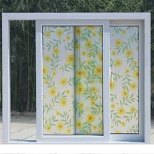 60X1000 см, непрозрачная самоклеящаяся оконная наклейка, теплоизоляционная матовая стеклянная пленка для ванной комнаты, балкона, полупрозрачная оконная бумага