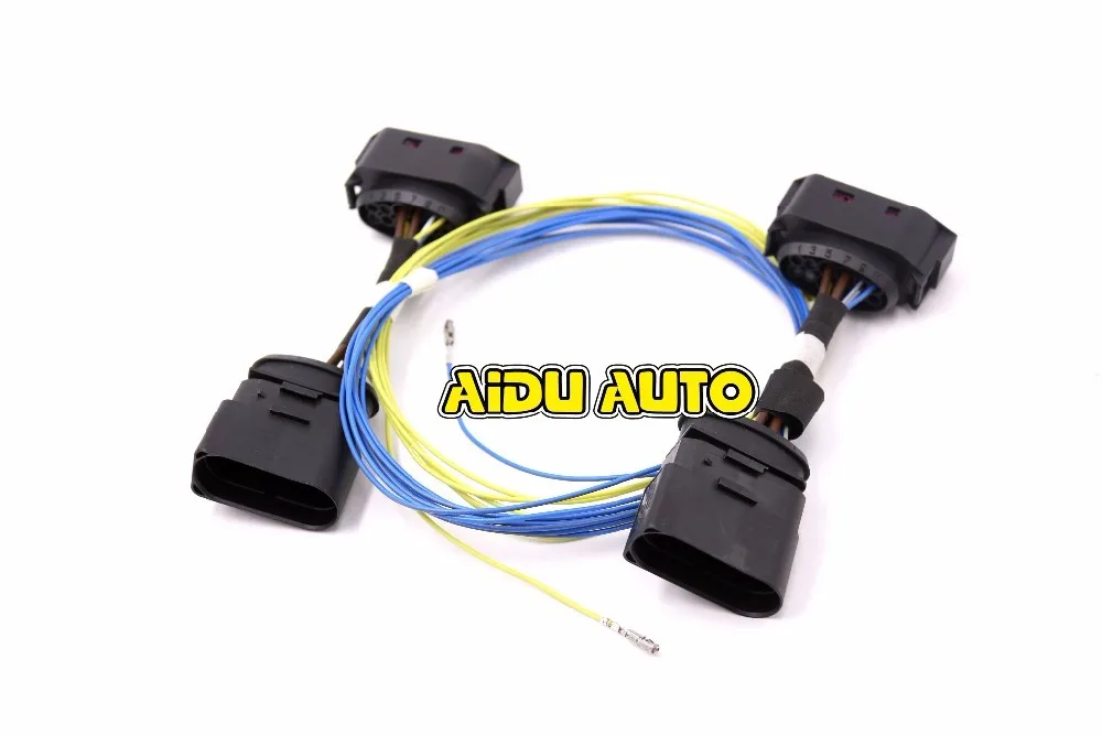 AIDUAUTO HID Ксеноновые фары 10 до 12 контактный разъем адаптера жгут провода для VW Jetta MK5