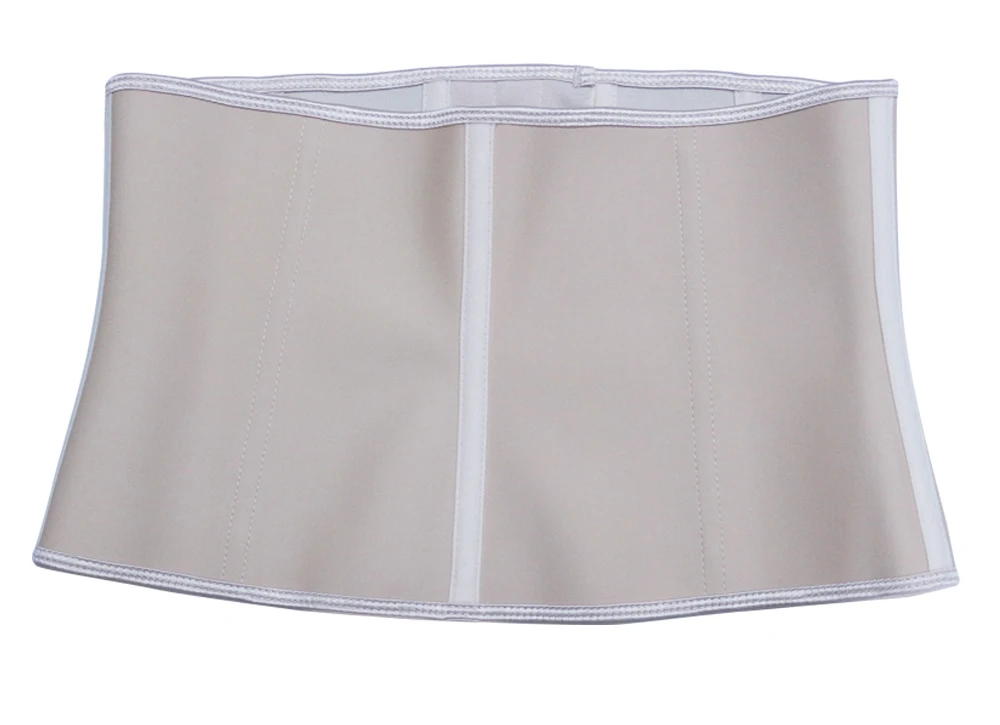 NB1512_01 Atbuty Waist Trainer 9 Inches Shot Torso Latex Waist Training Corset 9 Steel Boned hooks Body Shaper (18)