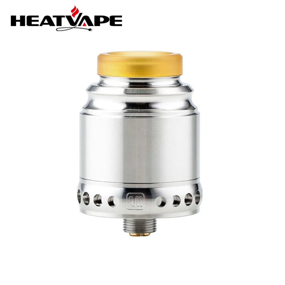 Оригинальный резервуар Hellvape Anglo RDA диаметром 24 мм с двумя зажимами для фиксации и