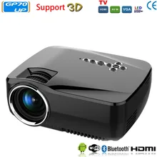 3D Android 4.4 Projector 1200 Lm Support 1920x1080P Analog TV LED Projector MINI wifi Projector for Home Theater Cinema GP70UP