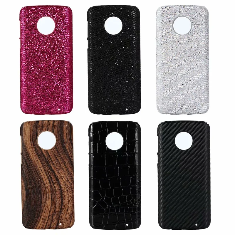 

Case For Motorola Moto G6 back cover fundas for Moto G6 Plus case luxury Leopard Glitter leather TPU Hard phone case kimTHmall