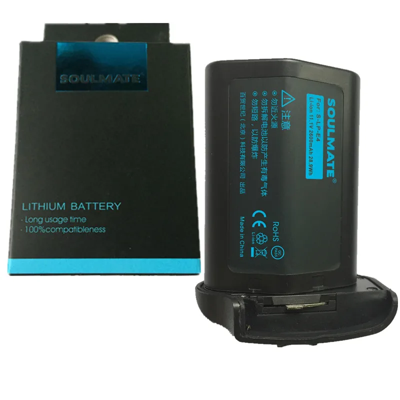 SOULMATE LP E4 LPE4 lithium batteries pack LPE 4 Digital Camera Battery