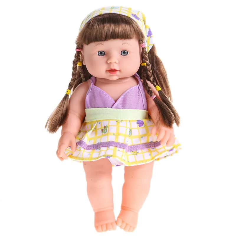 30 см Реалистичная кукла-Реборн, мягкая виниловая силиконовая Реалистичная кукла для новорожденных, говорящая игрушка для детей, подарок на день рождения, Рождество