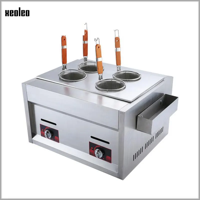 XEOLEO 4 Baskets Pasta Cooker Multifunction LPG Gas Noodle Boiler 