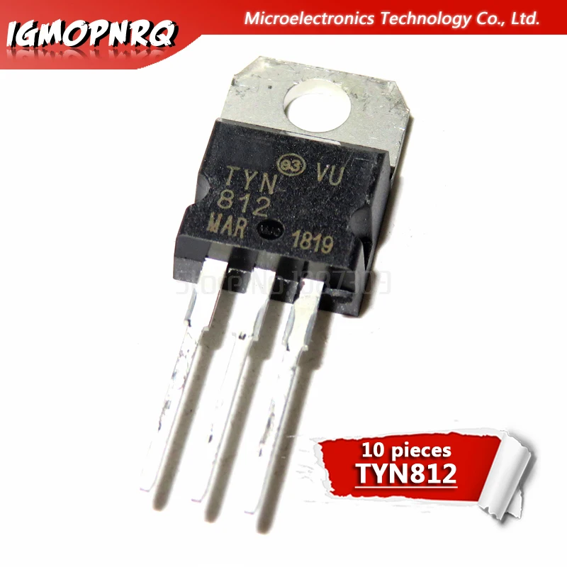 

10pcs TYN812 TO220 thyristor 12A 800V TO-220 new and original