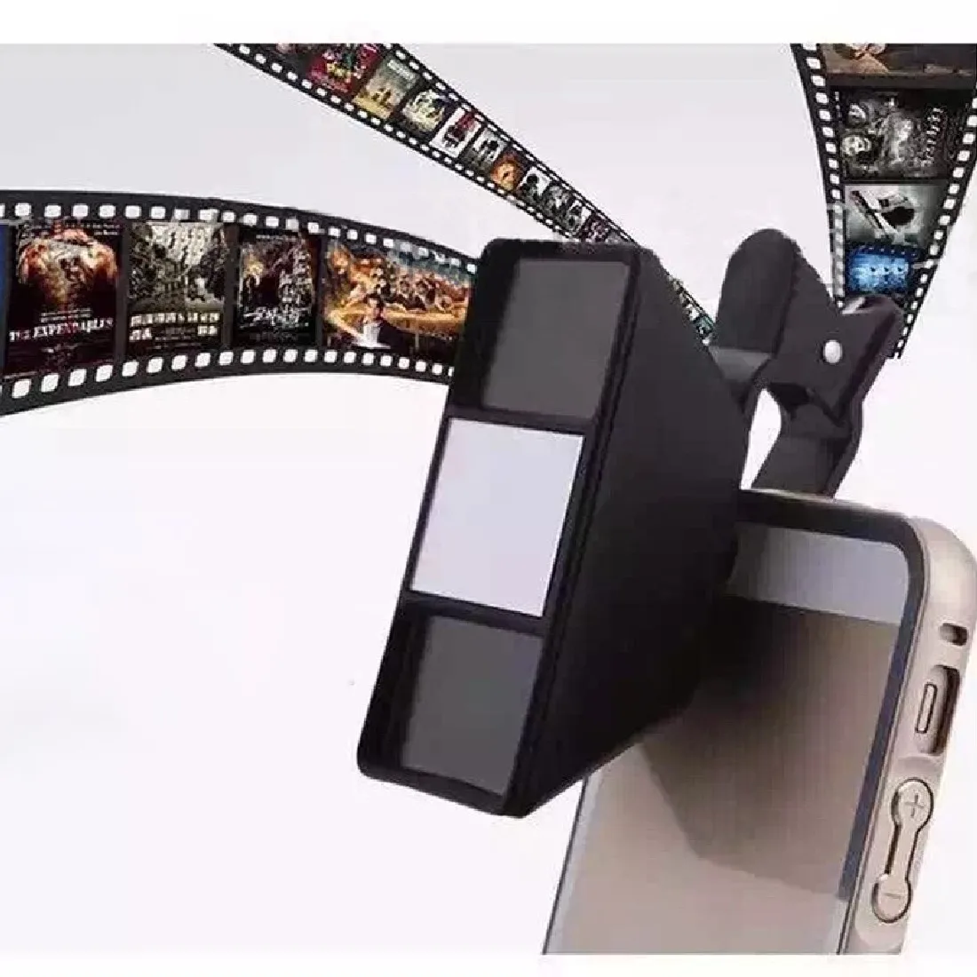 

Smartphone 3D Stereoscopic Lens 3D Camera Stereo Photos Fisheye Lens With Clip