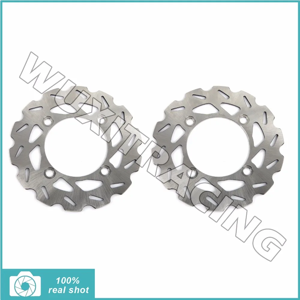 Light Weight ATV Dirt Bike Front Brake Discs Rotors for SUZUKI LT A 500
