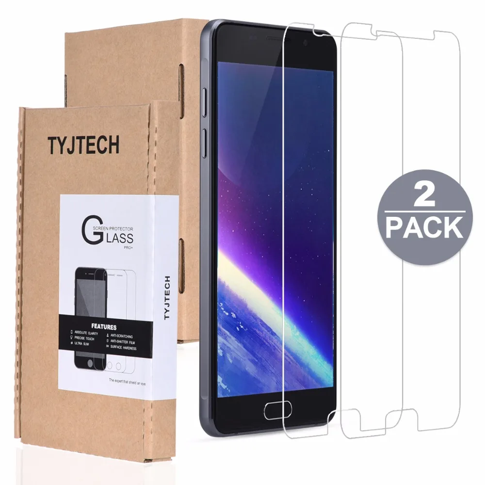 Front Tempered Glass Screen Protector 2 Pack for Samsung Galaxy A3 2016