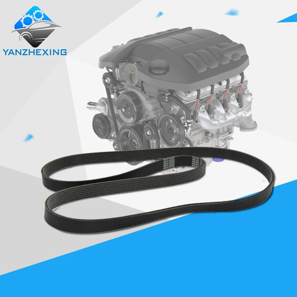 

Ribbed V-Belt 90916-02553 7PK1940 for Toyota CAMRY Length:1940mm