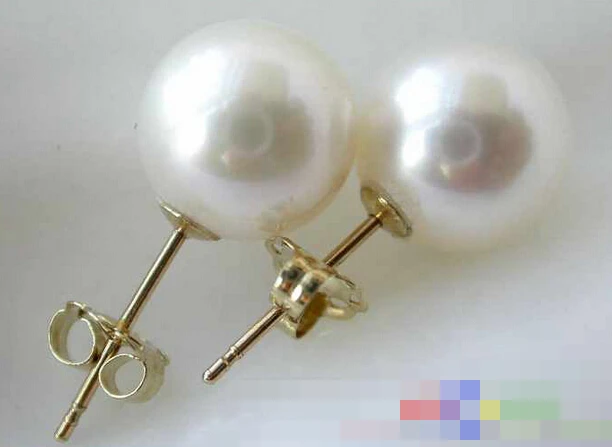 

hot sell new - free shipping 12813 WHITE SEAWATER PEARL EARRING
