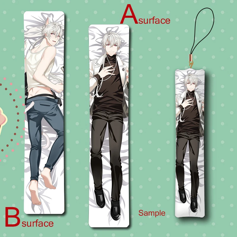 Mystic Messenger ZEN Hyun Ryu мужской Аниме мини Dakimakura брелок подушка подвесное украшение