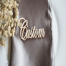 Пользовательские деревянные названия, персонализированные карты места свадьбы, ярлыки имени, настройки места свадьбы, деревянные вырезаемые названия, деревянное место