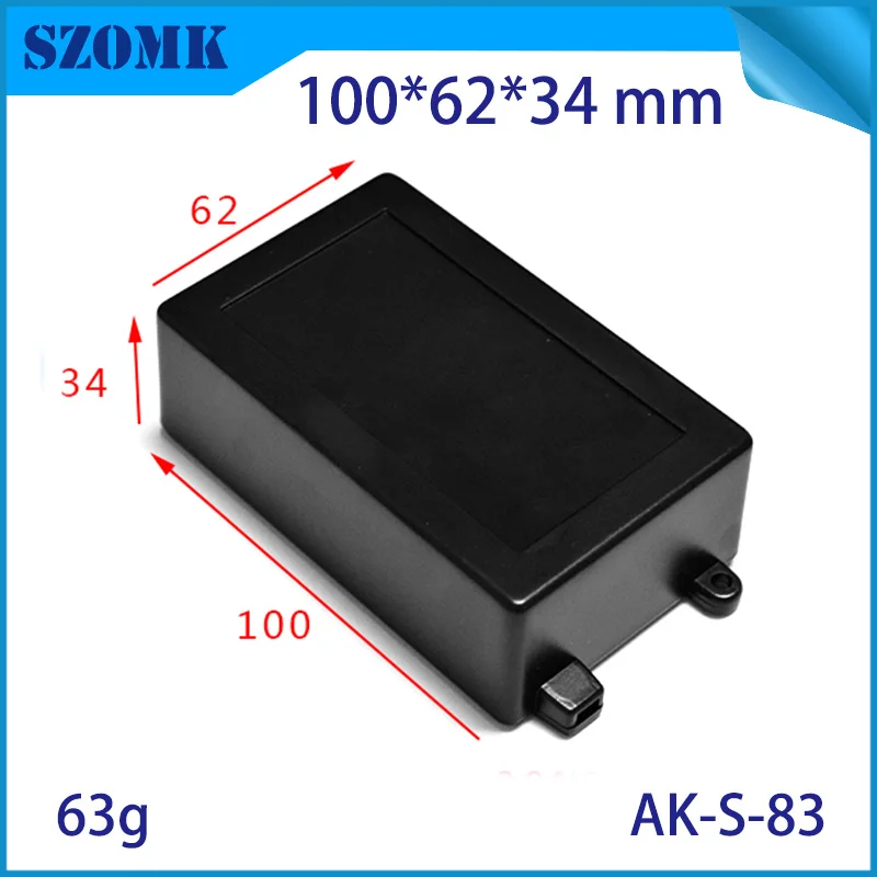 plastic enclosure for electronics control box szomk diy enclosure junction box plastic housing small abs instrument enclosure (2)