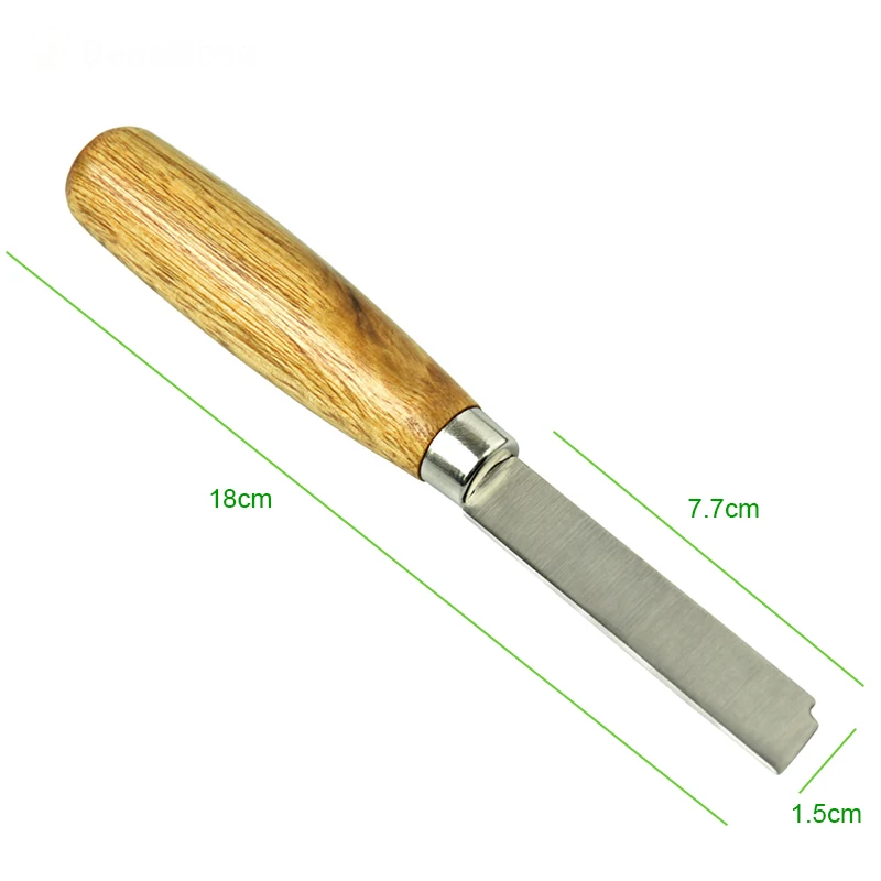 Benefitbee-2pc-Beekeeping-Stainless-Steel-Shovel-Scraper-Knife-Tool-Wooden-Handle-For-Beehive-Frame-Excluder-Cleaning (2)