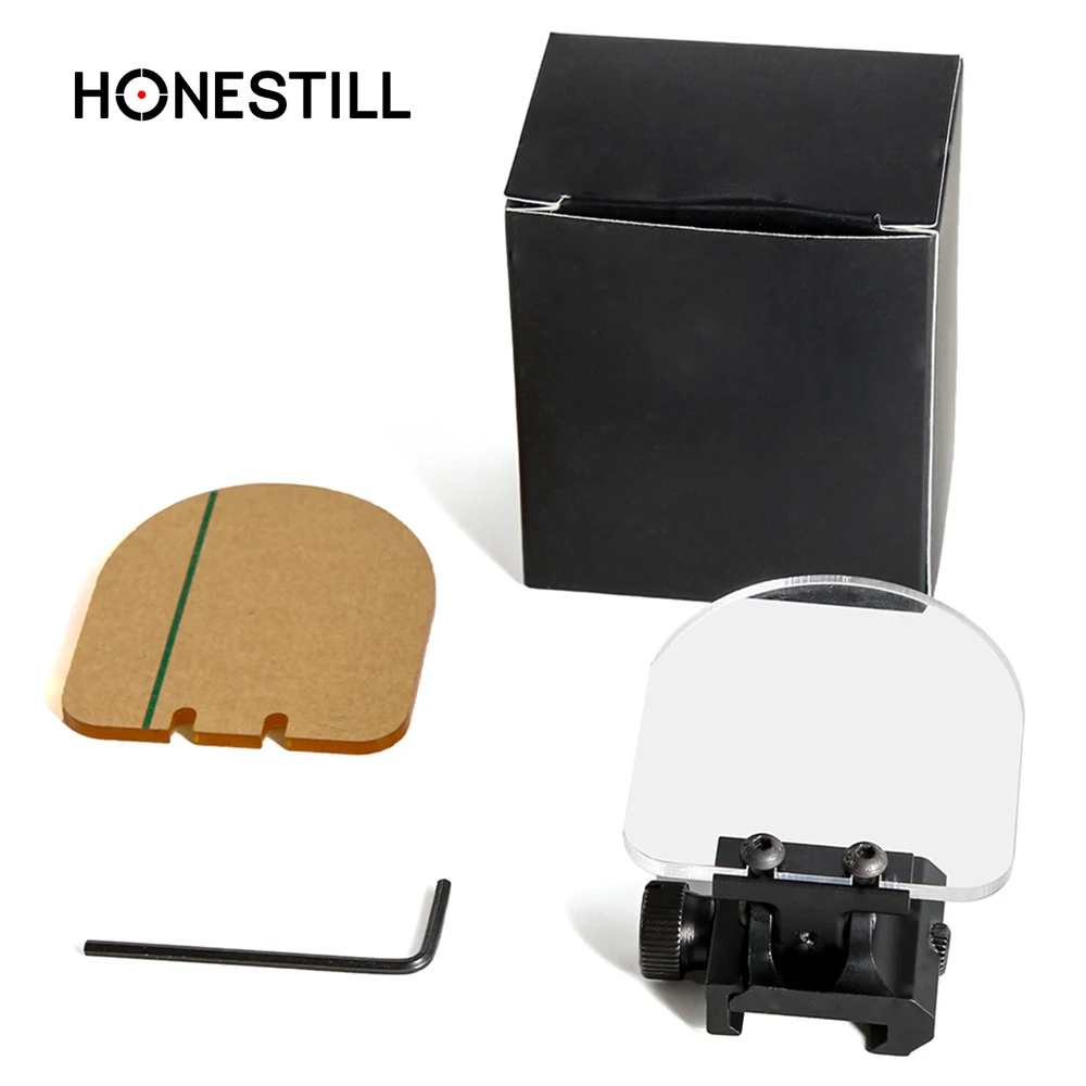 

Bulletproof Lens Protector Foldable Rifle Airsoft Scope Accessories Red Green Dot Sight Lens Cover Shield for Rail Mount