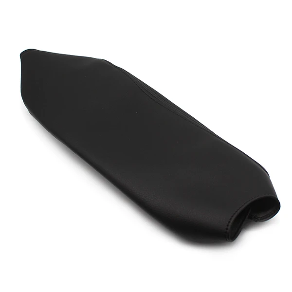 Для Toyota RAV4 Автомобильный Центр управления подлокотник коробка микрофибра кожа накладка - Название цвета: Black-Blackline