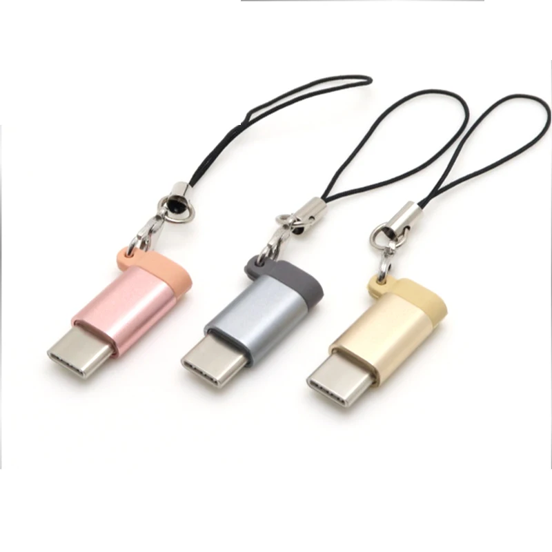 Универсальный Портативный Micro USB к Тип-C 3 1 V8 универсальный мобильный телефон