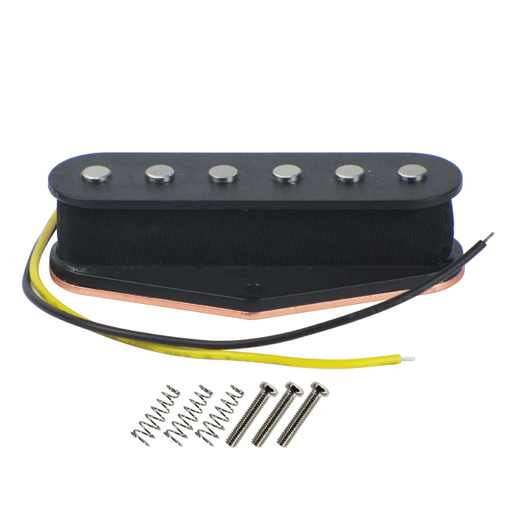 OriPure 1Pcs Black Vintage Alnico 5 Tele Pickup Electric Guitar Bridge For Style Parts | Спорт и развлечения