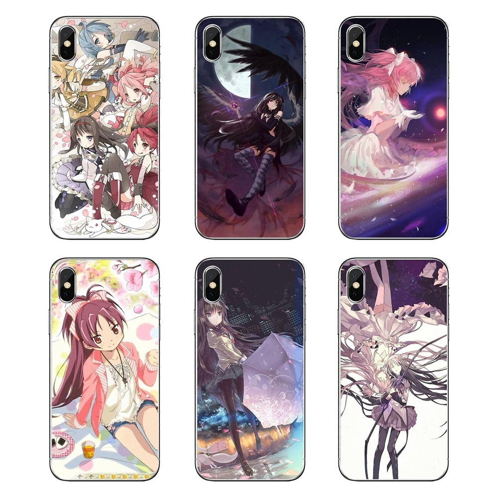 Для Huawei Honor 8 8C 8X9 10 7A 7C mate 20 Lite Pro P Smart Plus аниме Sayaka Miki Puella Magi Madoka Magica мягкий